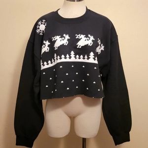 Gildan Christmas Crop Sweater